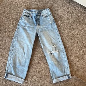 High Rise H&M Light Blue Denim Jeans